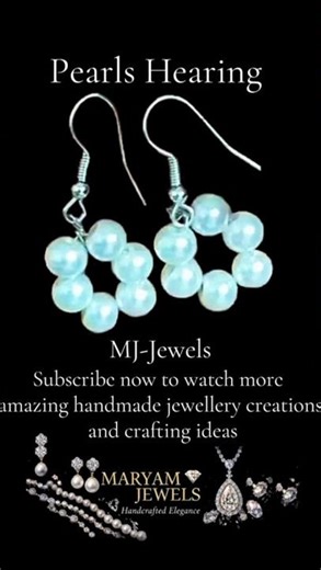 Stunning Pearl Earrings Design | Simple and Elegant #shorts #viral