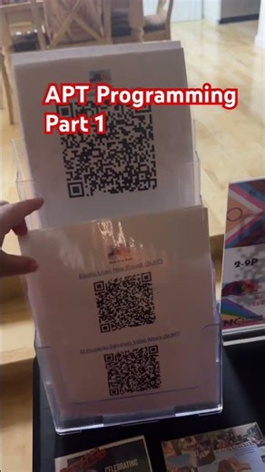 APT Info Section Part 1: APT Programming Info Sheets