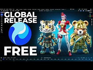 Big news! Free Hunyuan 3D (HY 3D) Global release