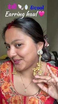Earrings haul 🩷🪷✨