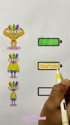 Sprunki OC Seven Numberblocks Battery Check Challenge #trending #sprunki #art