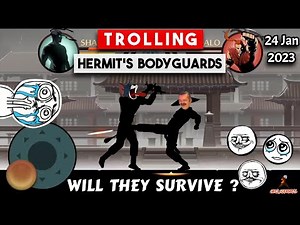 Trolling Hermit's Bodyguards | CSK OFFICIAL | Shadow Fight 2