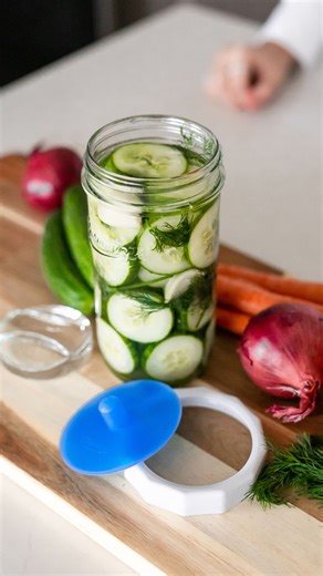 17 reactions | Vegetable fermentation prep doesn’t take long for most...