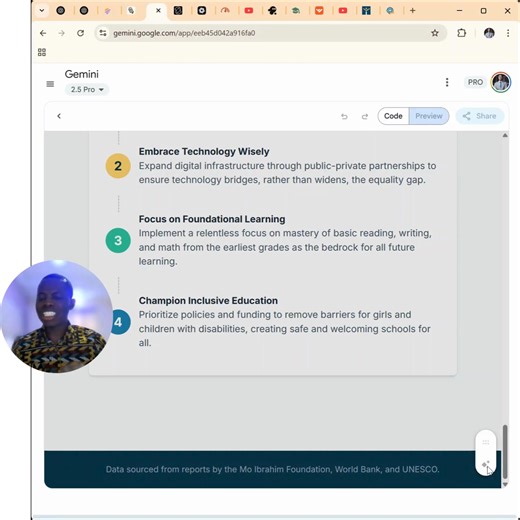 Create Amazing infographics in Google Gemini | Olalekan Adeeko