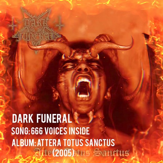 Dark Funeral - 666 Voices Inside Album: Attera Totus Sanctus (2005) | Metal Nation
