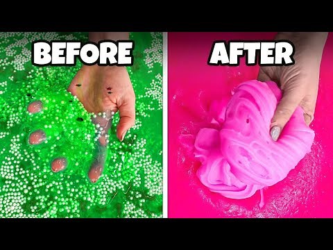 Fixing Old Gross Slimes! Extreme Makeover