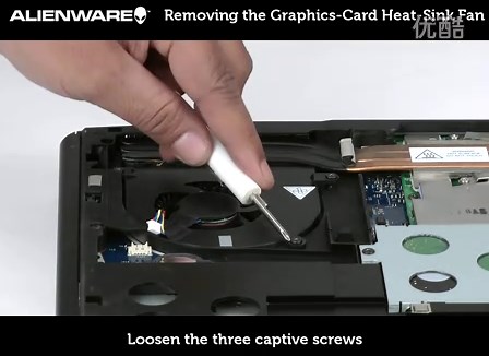 Alienware M17x R4更换显卡(Full HD)