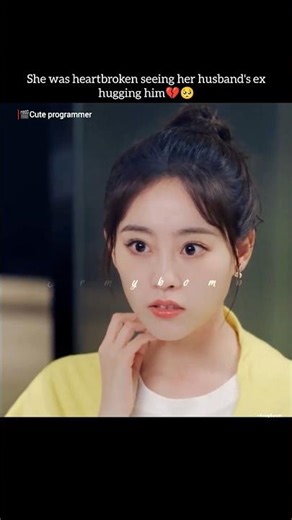 She saw her husband & his ex hugging💔|Cute programmer🎭|#cuteprogrammer#xingzhaolin#zhuxudan#cdrama