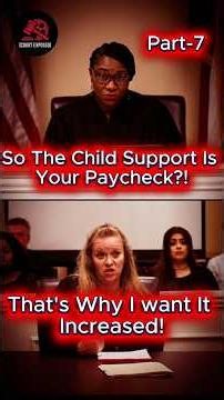 Part-7:She Lives Rent Free, Food Free, Refuses To Work..But $1,093 A Month Isn't Enough#shorts#court