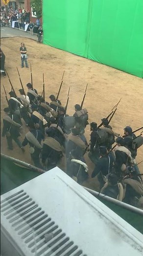 BEHIND THE SCENES on NEW Civil War Film “Gettysburg: 1863” — filmed by a friend on location in town