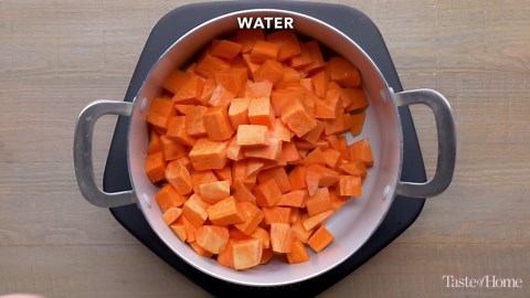 Mashed sweet potatoes recipe