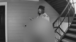 Man caught on doorbell camera touching himself