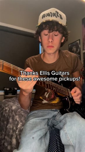 Just got these Vitus pickups installed in my Purple Squier Strat! @ellisguitarsus killed it with these pearl-colored humbuckers. Thanks @tim.myers72 for installing these bad boys, they sound absolutely insane! 🤘🔥 @fender @ernieball @category5amplification @bossinfoglobal | Danny 'Guitarwood' Garwood
