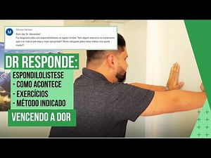 👀 Veja esses exercícios para a espondilolistese
