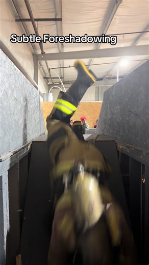 Our students took on the Canidiate Physical Ability Test (CPAT). This is the Floor Collapse section apart of the MayDay Drill. This is to simulate a floor collapsing in a house fire. Roberto is fine, we promise 😅 Shoutout @annistonfiredept for conducting the tests! #subtleforshadowing #firefighter #firefightertraining #futureofpublicsafety #fyp