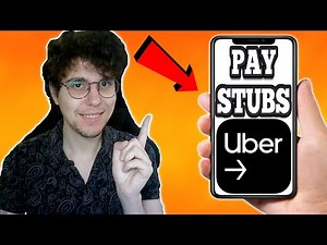 How To Get Pay Stubs From Uber