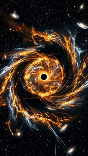 POV: You Are a Star Collapsing into a Black Hole 🌌✨ #space #blackhole #universe #shorts