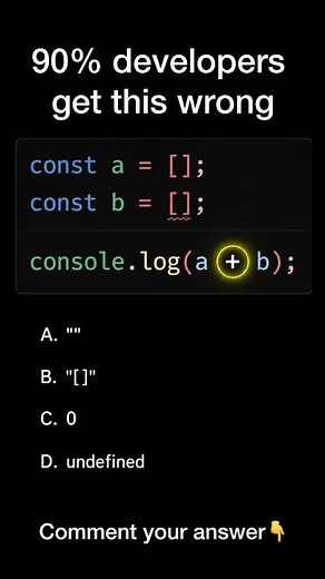 JS Output Challenge 🔥 Can YOU Solve It? javascript #coding #programming #js #developerlife #react