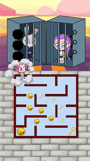 Perfect Maze Challenge: JINU's Pick - Rumi vs. Judy Part 2