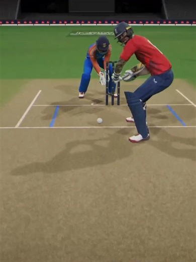 Cricket 26 | Kuldeep Yadav Magic Ball 🔥 Clean Bowled Wicket | Perfect Spin Delivery #Cricket26