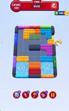 level 123 color block jam