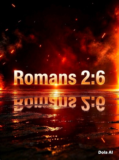 Romans 2:6 Bible Verse - Meaning and Reflection