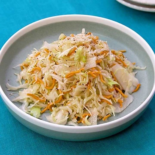 さっと作れる！ パリパリ無限キャベツのレシピ動画・作り方 | デリッシュキッチン