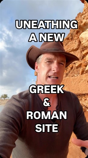 Dan Snow | Ancient city falling out of the Libyan cliffs. This is a Greek and Roman port near the modern town of Al Hanyiah. It is being eroded into... | Instagram