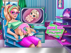 Play Super Doll Pregnant Check Up | Free Online  Games. KidzSearch.com