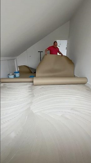 How to lay a Linoleum floor #diy #fyp #shortsfeed #homedecor