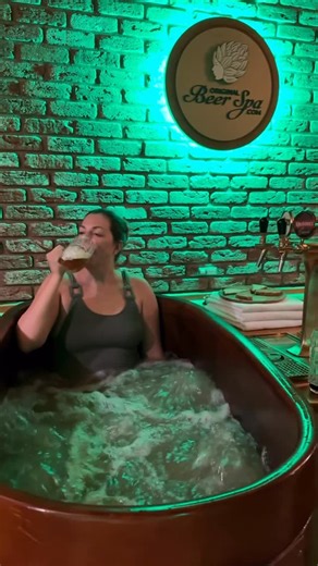 Travel | Points & Miles Expert ✈️ Amanda Keane on Instagram: "✈️ SEND to someone you want to do this with 🍻👀 follow @amanda.exploring for more travel inspo 😍 If there’s one thing you must do when visiting the city of Prague, Czech Republic…it’s going to a Beer Spa! 🍺 after all, Prague is the beer-drinking capital of the world. Here, beer is literally cheaper than water, so taking a beer bath seemed like one of the best ways to embrace the local culture 🤪 We went to the @originalbeerspa for 