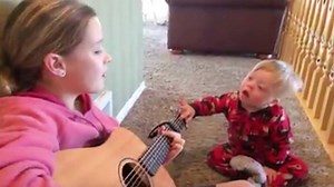 4.8K reactions · 548 shares | Watch a 2-year-old with Down syndrome sing sweetly with his sister. | Today Show | Facebook