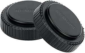 JJC 2 Packs RF Mount Lens Teleconverter Dust Cap Cover for Canon Telephoto Extender EXT. RF1.4X and EXT. RF2x on Canon RF 100-500mm RF 600mm RF 800mm Lens Replaces Canon Extender Cap RF