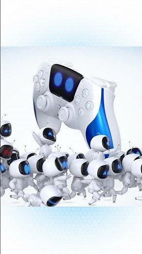 💙 ASTRO BOT DualSense Wireless PlayStation Controller 🤩 #gamingsetup #playstation5 #setup