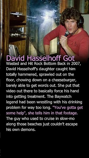David Hasselhoff Was Found Drunk on the Floor