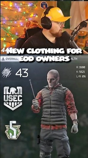 NEW Clothing For EOD owners in Escape from Tarkov!