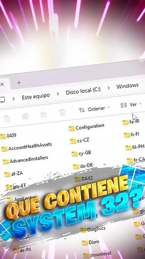 DO YOU KNOW WHAT IS IN THE WINDOWS SYSTEM32 FOLDER?
