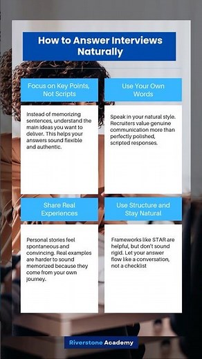 How to Answer Interviews Naturally!