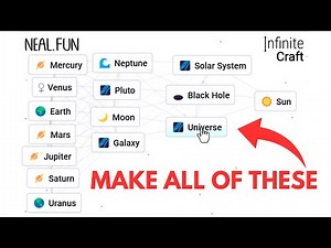 How to Make Universe & All Planets in Infinite Craft (Planet | Universe) One Video