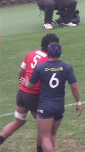 帝京大学アントニオ・フィシプナ選手のこの試合の先制トライ🏉 #大学ラグビー