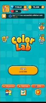 How to hack color lab game #hacker #hack