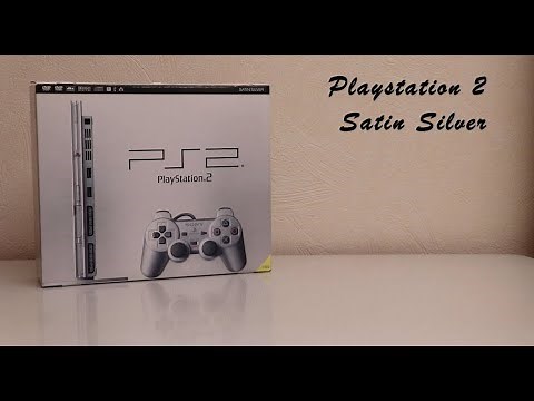 New Playstation 2 Silver Slim PS2 Unboxing