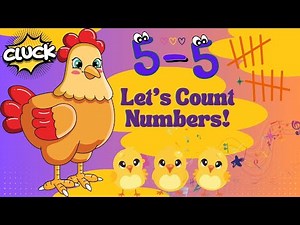 Learn Numbers with Cute Chickens! | Fun Kids Counting Song | Counting Chickens by Fives