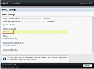 PowerEdge: How to configure iDRAC9 and Lifecycle Controller network settings