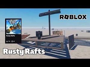 BUILD A BOAT TO SURVIVE IN Rusty Rafts Roblox First Look