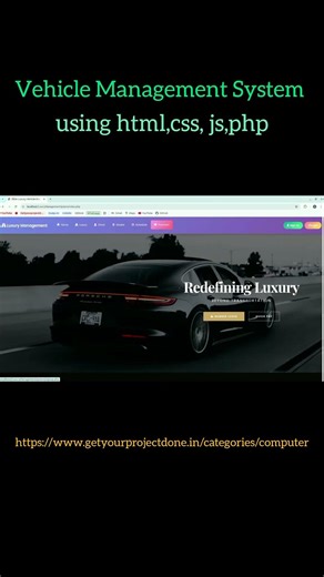 Smart Vehicle Management System 🚗💻Manage vehicles, drivers & data efficiently in one place ⚡