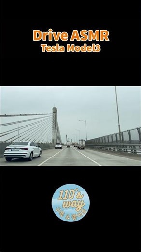 영업사원의 드라이브 🚗 | 아산호를 가르는 푸른 직선, 평택대교 ✨ | Drive ASMR