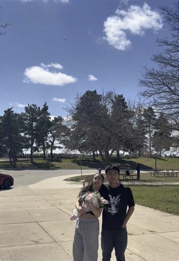 lil bro doesn’t have tiktok but i love my bf | airplane proposal