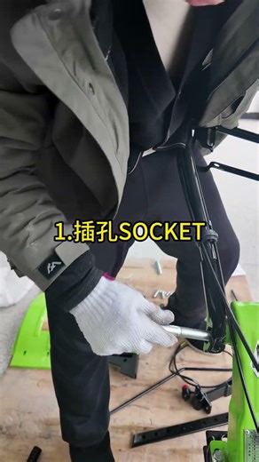 Installation of the micro-tiller handle，Mini tiller quick installation tutorial! #SmallFarmTiller