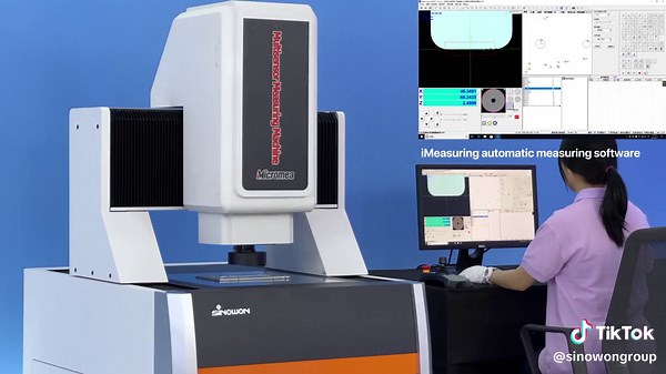 Ultra-high Precision Automatic Vision Measuring Machine SinoVision Series：Sinovision-342 #OMM #opticalcoordinatemeasuringmachine #visionmeasuringmachine #Sinowon #videomeasuringsystem